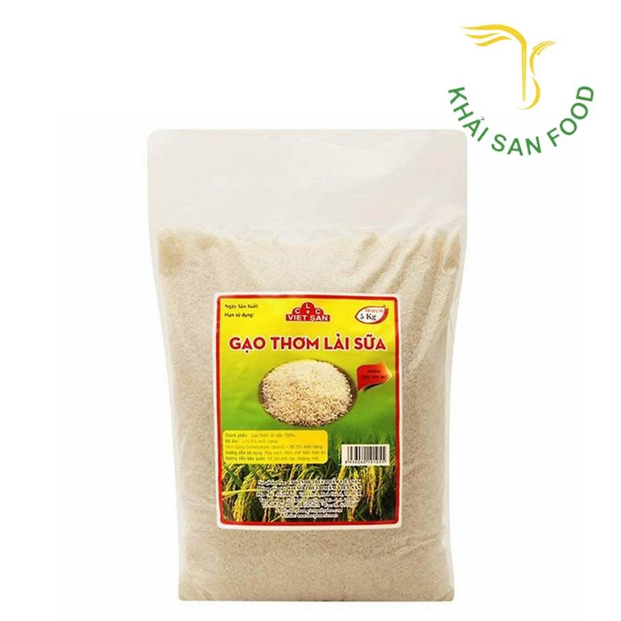 Gạo Thơm Lài Sữa 5 Kg