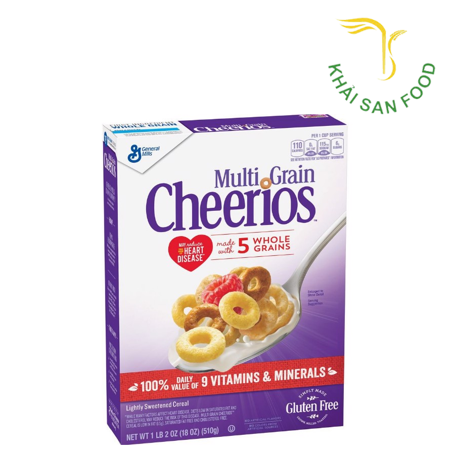 Ngũ Cốc Cheerios Multi Grain 340 gr
