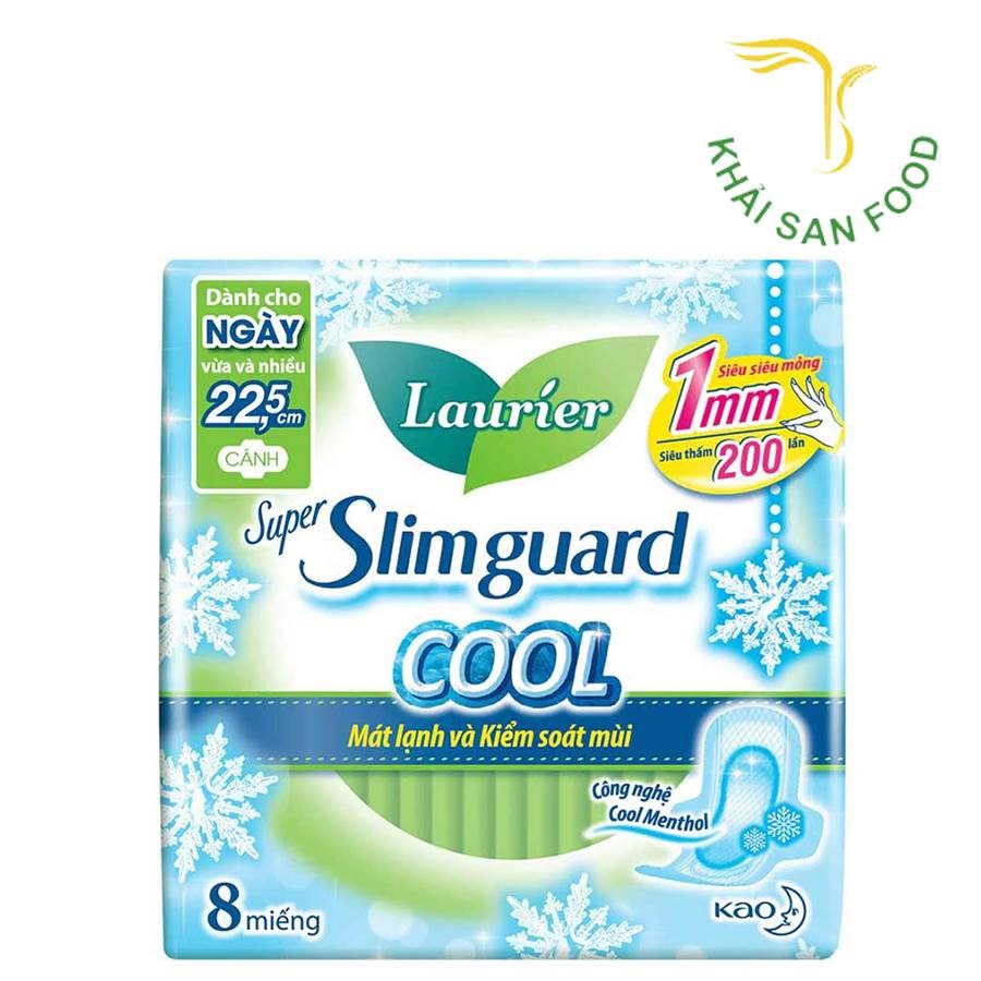 Laurier Siêu Mỏng 1mm Cool 22cm 8m