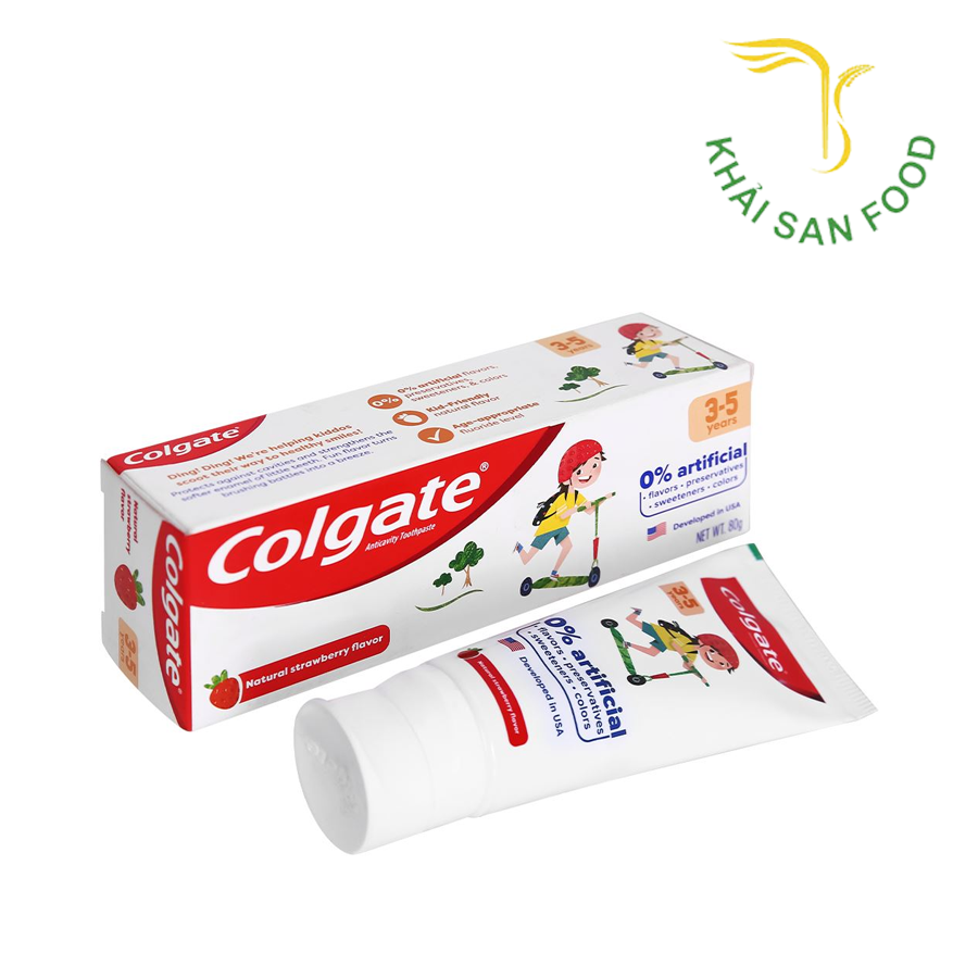 Colgate KĐR Trẻ Em Free From 3-5 Tuổi 80g