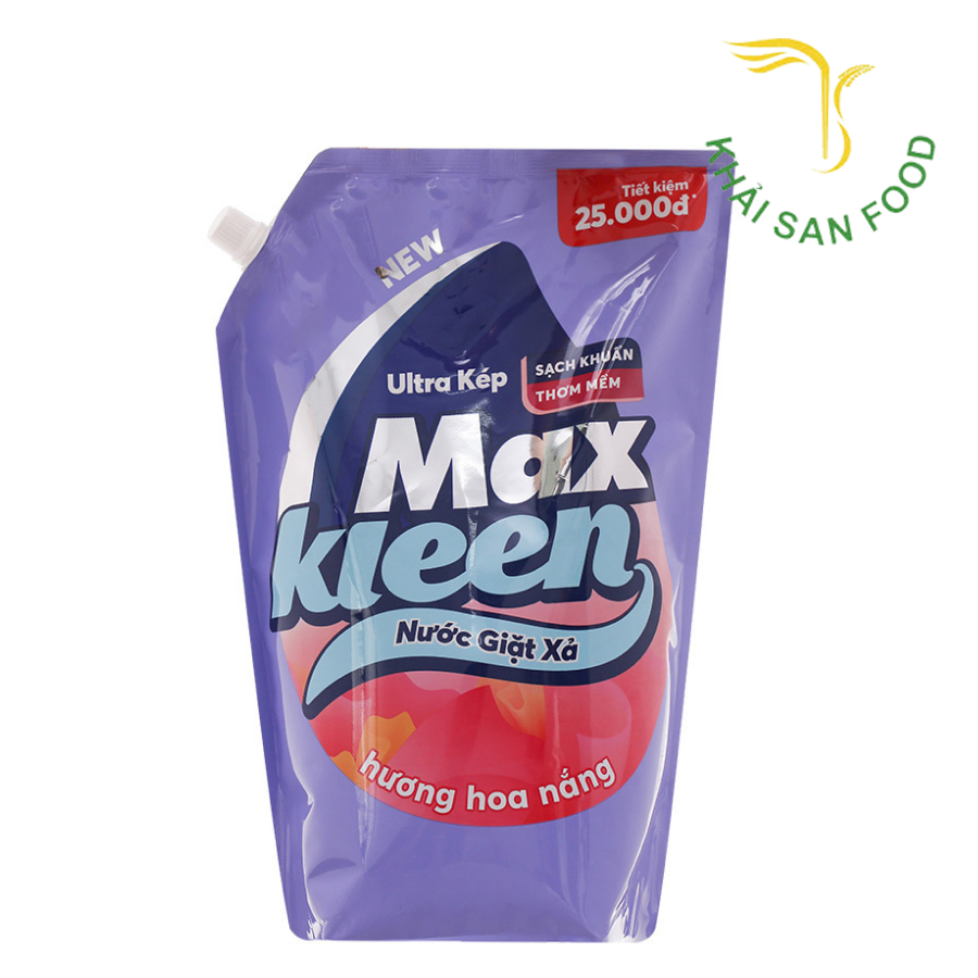 Maxkleen Nước Giặt Xả Hoa Nắng Túi 2.4Kg