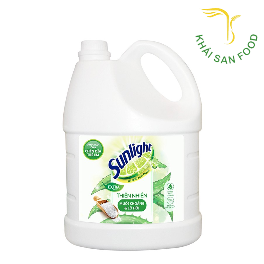 Nước Rửa Chén Sunlight 3.6Kg (Thiên Nhiên)