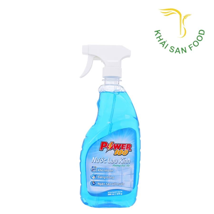 Nước Lau Kính Hương Bạc Hà 580ml