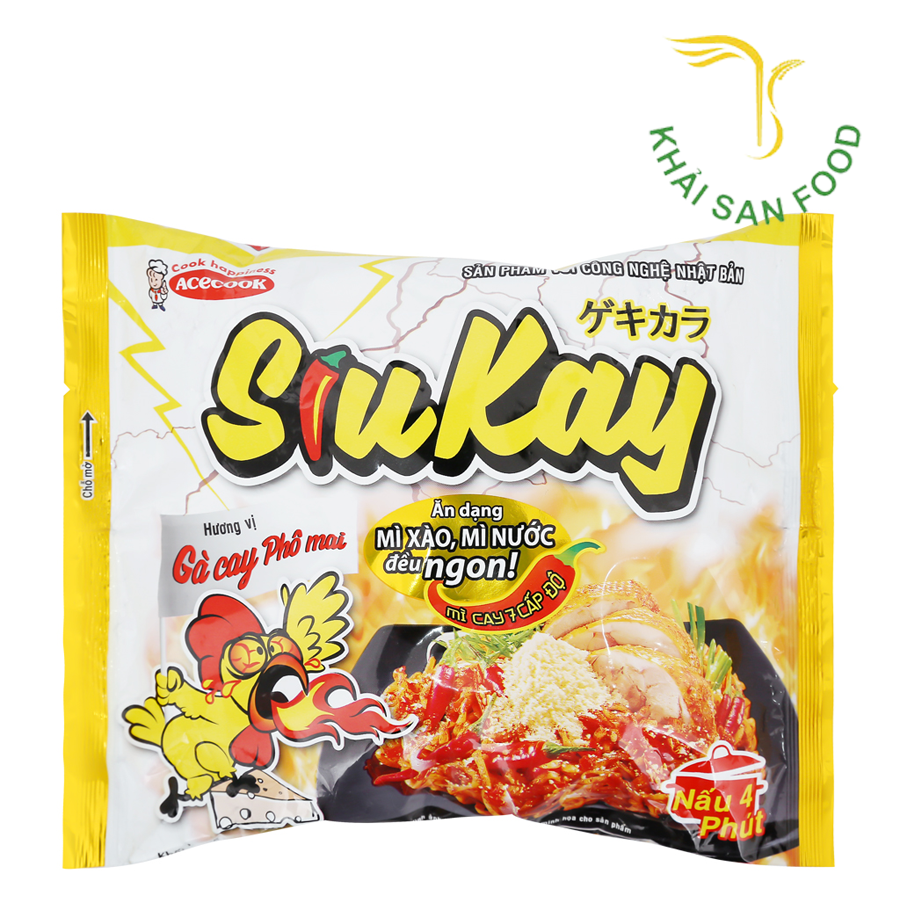 Mì Siukay Gà Cay Phô Mai