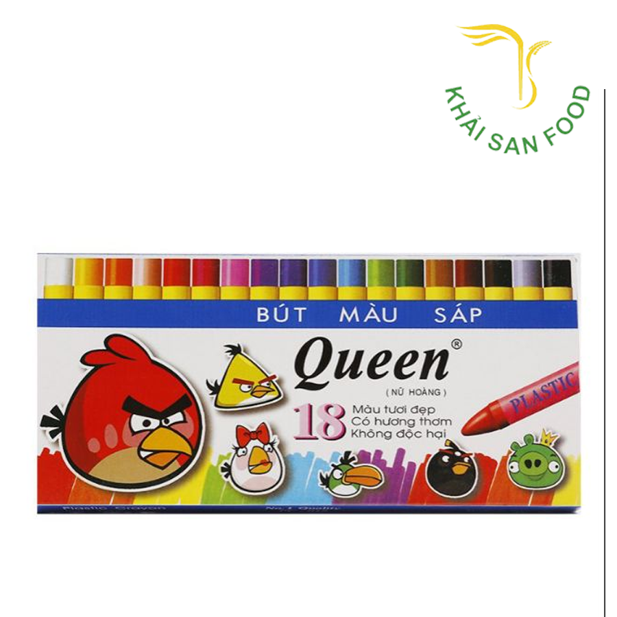 Bút Sáp Màu Queen 18M