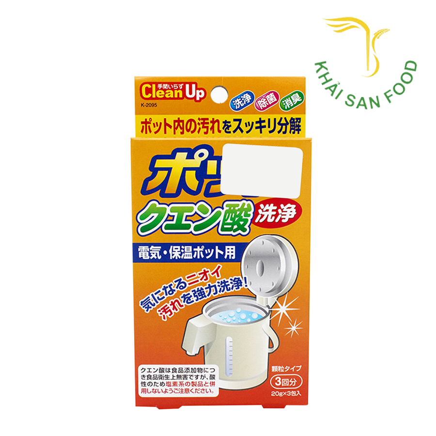 Set 3 Gói Khử Cặn Bình Nước