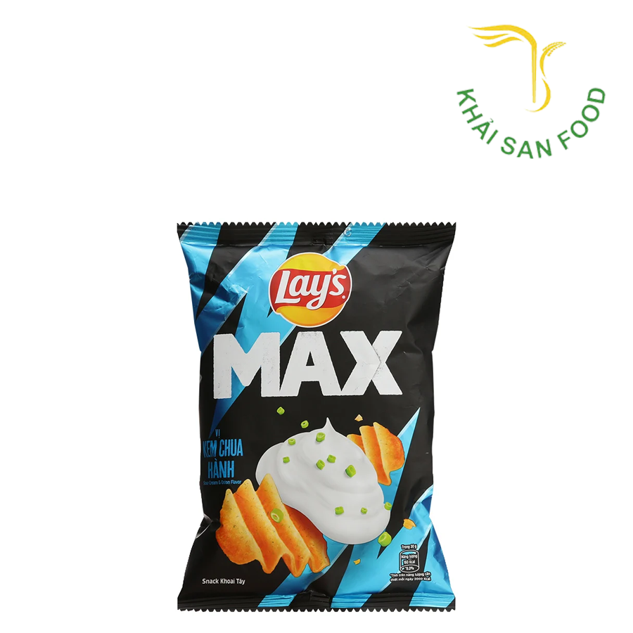 Lay's Max Vị Kem Chua Hành 42G