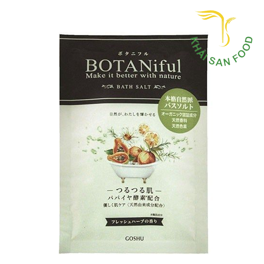LS Muối Tắm Botaniful Bath Salt-Fresh Herb 35G