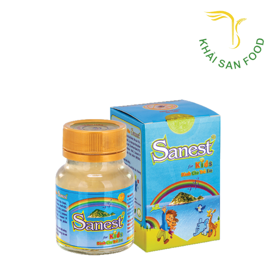 Nước Yến Sào Sanest Trẻ Em 62Ml Có Đường (Hủ Rời)