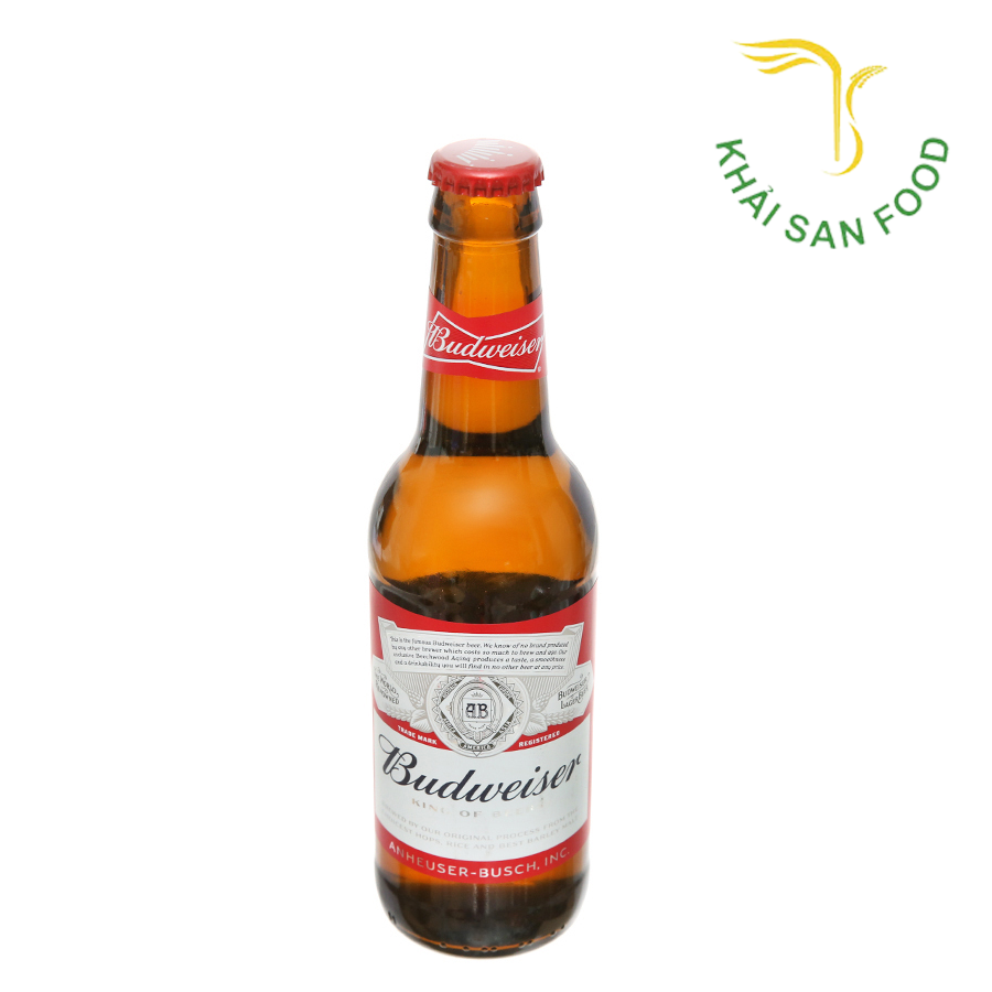 Bia Budweiser Chai 330ml