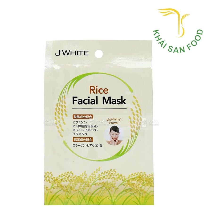 Miếng Đắp Mặt Nạ J'white 25G(Tinh Chất Mầm Gạo)