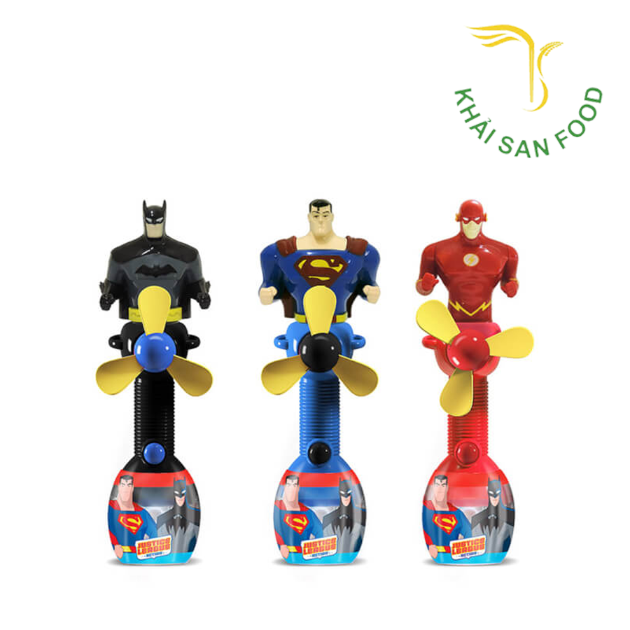 Kẹo Cây Quạt Đồ Chơi DC Super Friends Relkon