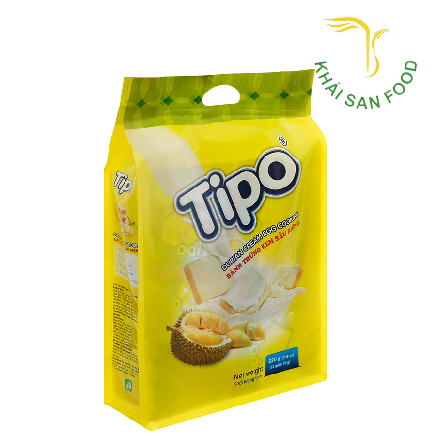TP Bánh Trứng Sầu Riêng Tipo 220g