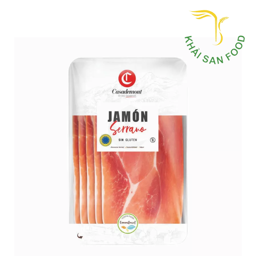 Thịt Heo Xông Khói - 3000 - Jamon Serrano 80g