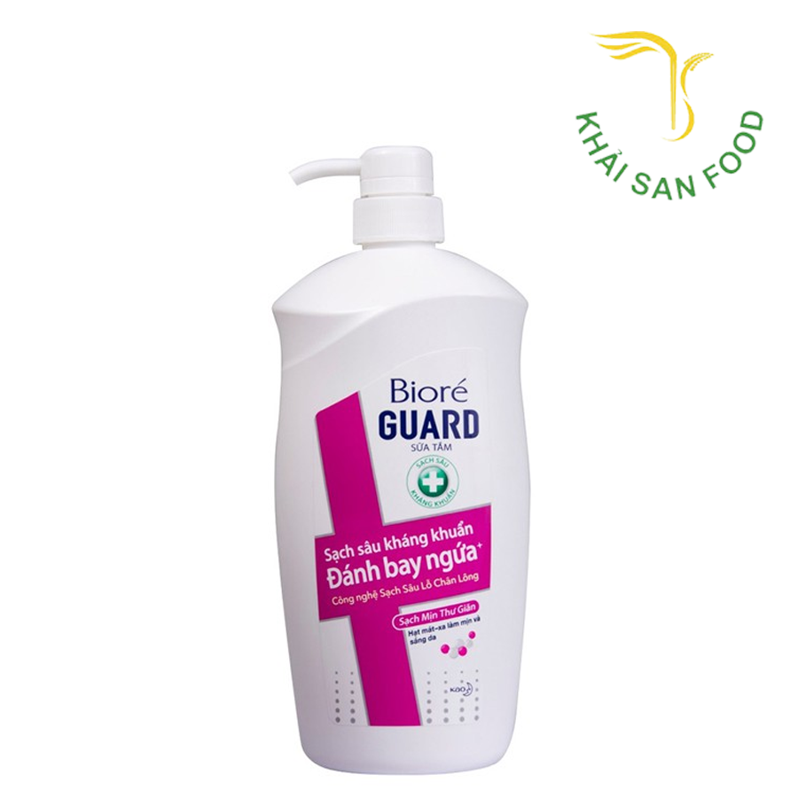 Biore St Guard Sạch Mịn Thư Giãn 800Ml