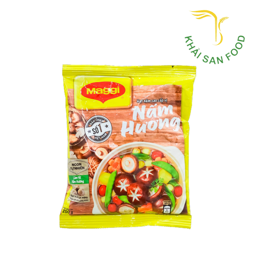 Maggi Hạt Nêm Nấm Hương 200G