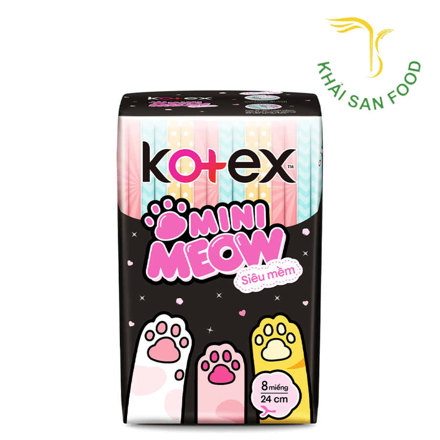 Kotex Mini Meow Siêu Mềm 8*16