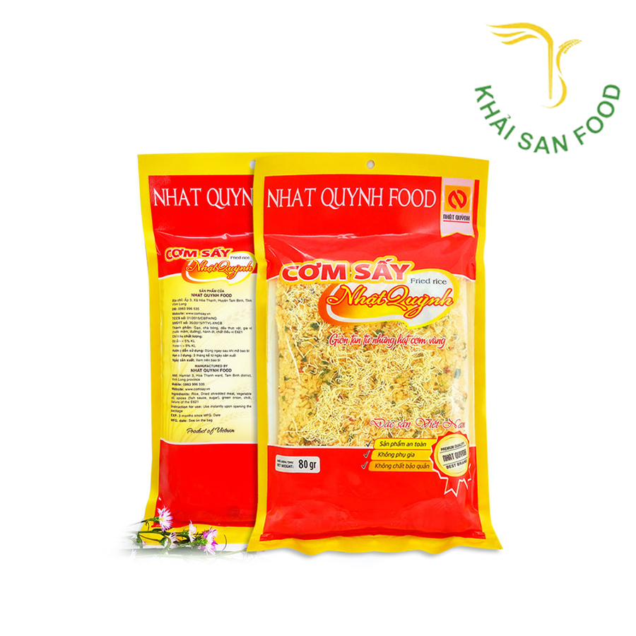 Cơm Sấy Vuông Nhỏ 80G