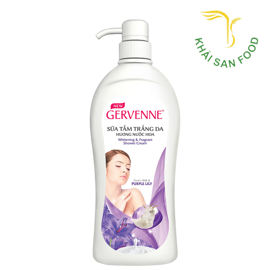 Gervenne Sữa Tắm Hương Việt Quất - Lan Nam Phi 900G