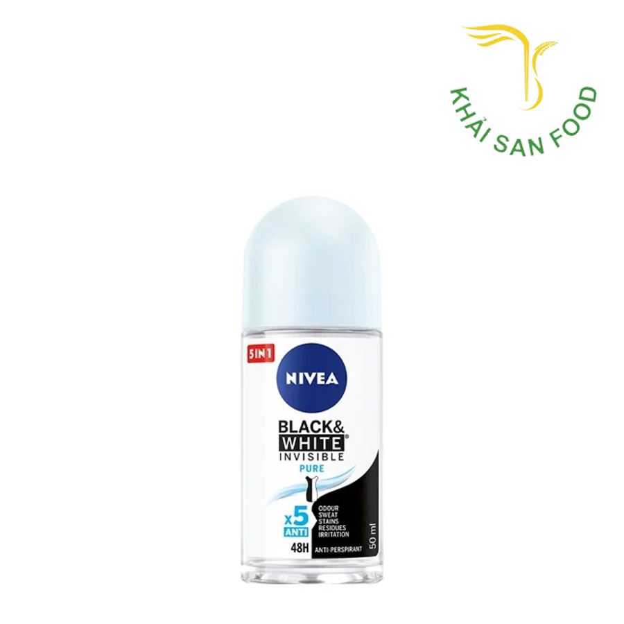 Lăn Ngăn Mùi Nivea Ngăn Vệt Ố Vàng Tươi Mát 50Ml