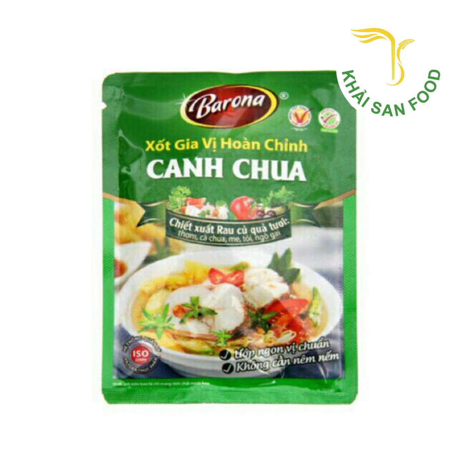 Xốt Gia Vị Hoàn Chỉnh Barona - Canh Chua Nam Bộ 80G