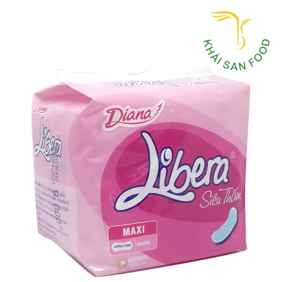 Diana Libera Siêu Mỏng Không Cánh 8M