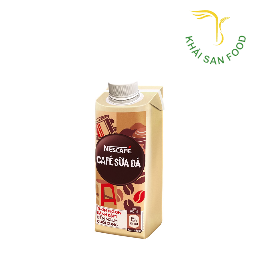 Cà Phê Sữa Đá Nắp Vặn 180ml