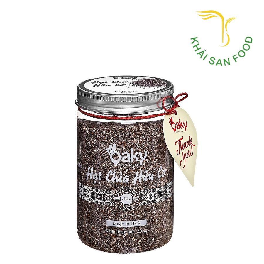 Oaky Hạt Chia Organic 250g