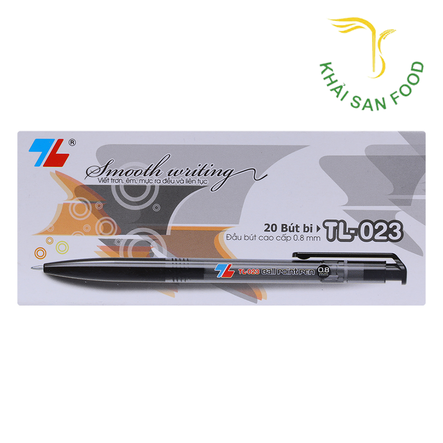Bút Bi TL-023 Đen Hộp 20