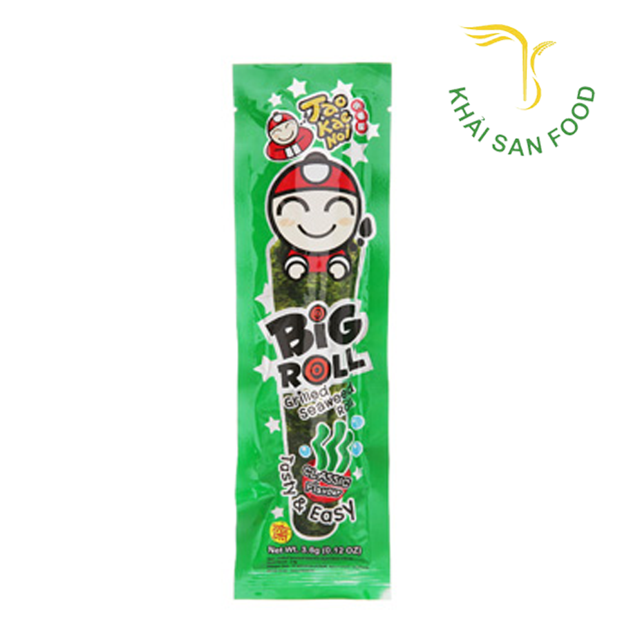 Rong Biển TKN Big Roll Vị Truyền Thống 3g