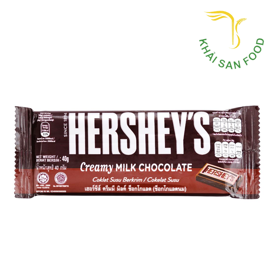 Socola Hershey's Kem Sữa 40G
