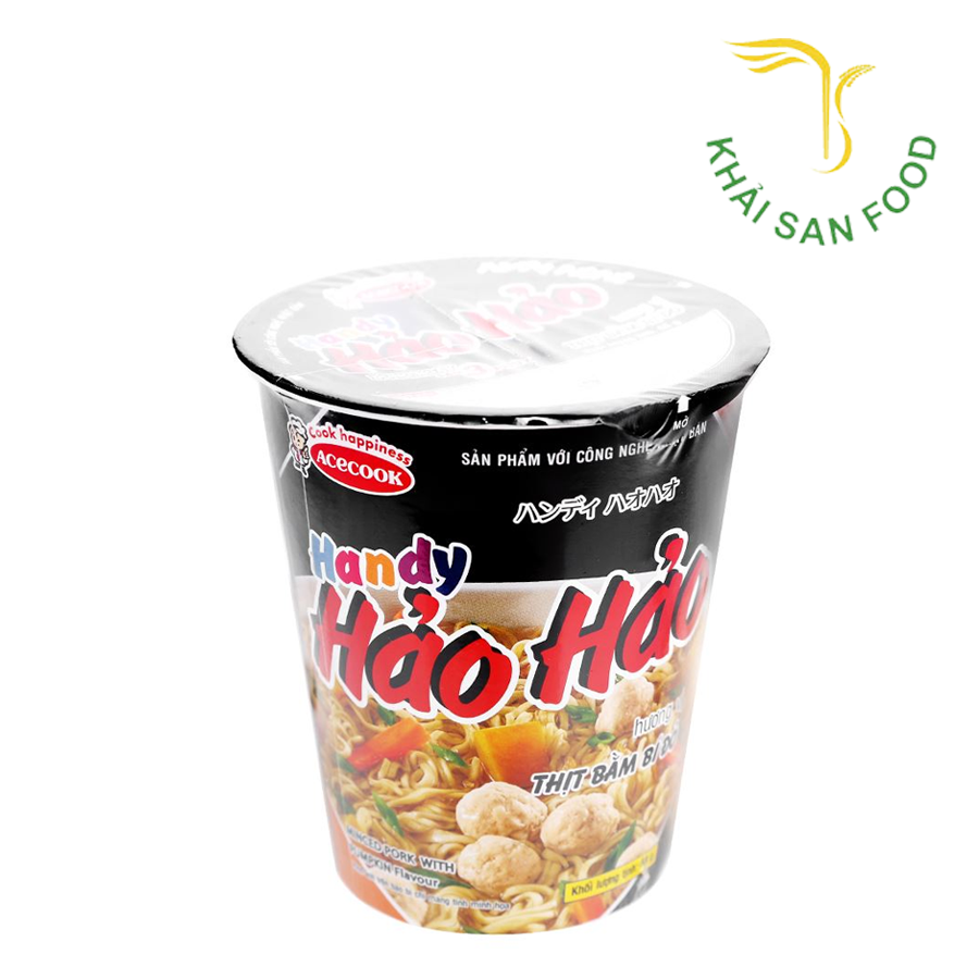 Mì Ly Handy Hảo Hảo (Thịt Bằm Bí Đỏ)
