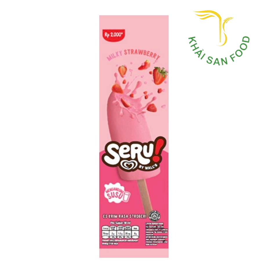 WALL'S Kem Dâu Sữa 50Ml