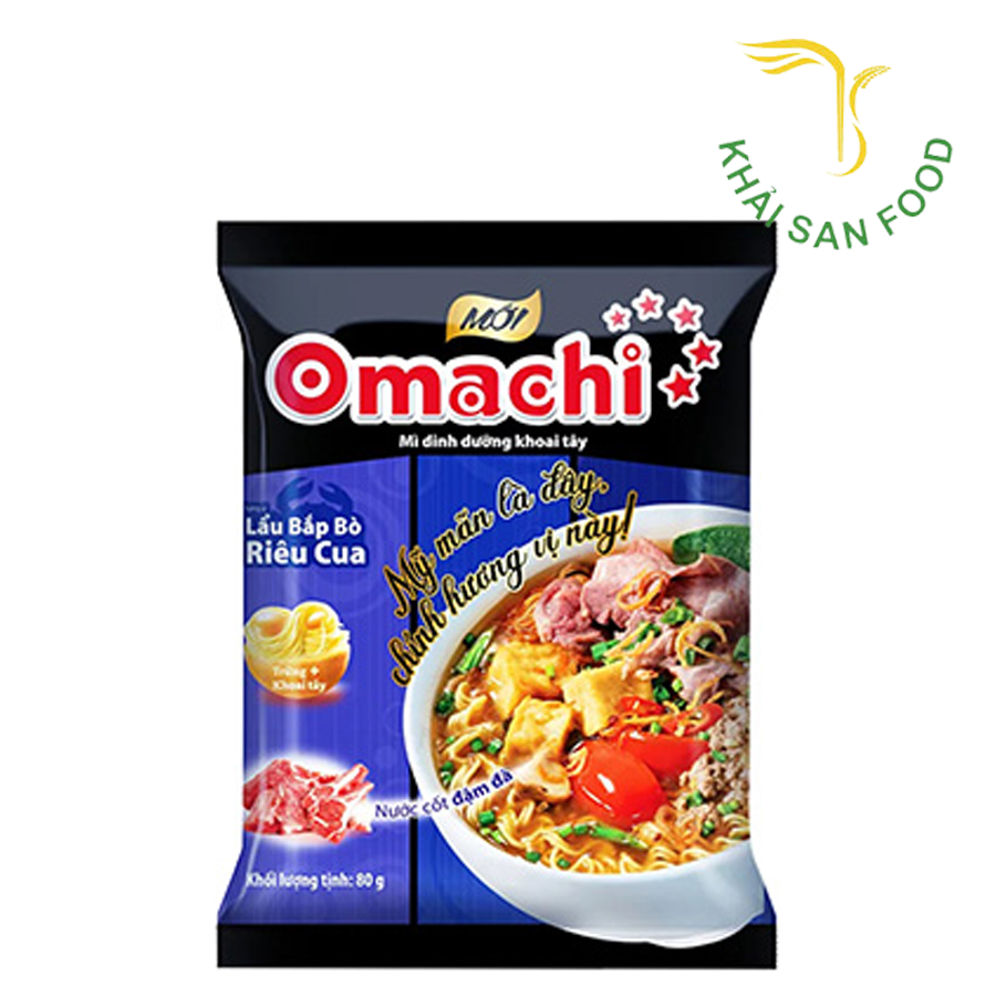 MS Mì OMC Bắp Bò Riêu Cua 80G