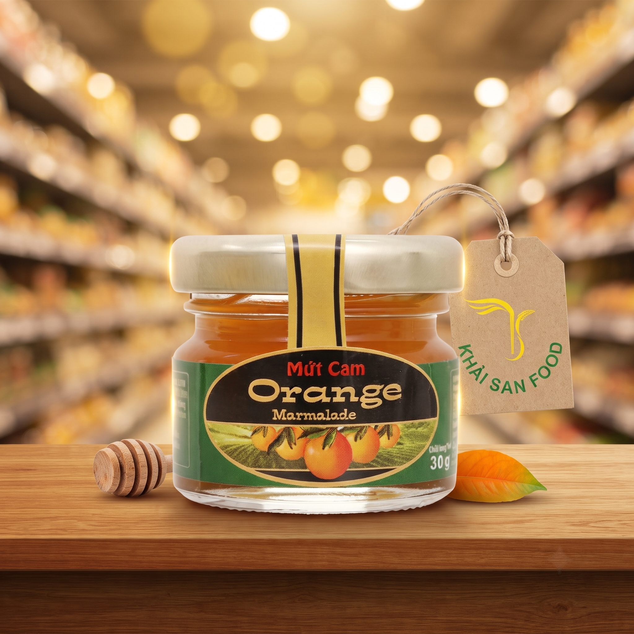 Mứt Cam Preserves - Golden Farm 30 g Mứt Cam Preserves - Golden Farm 30 g