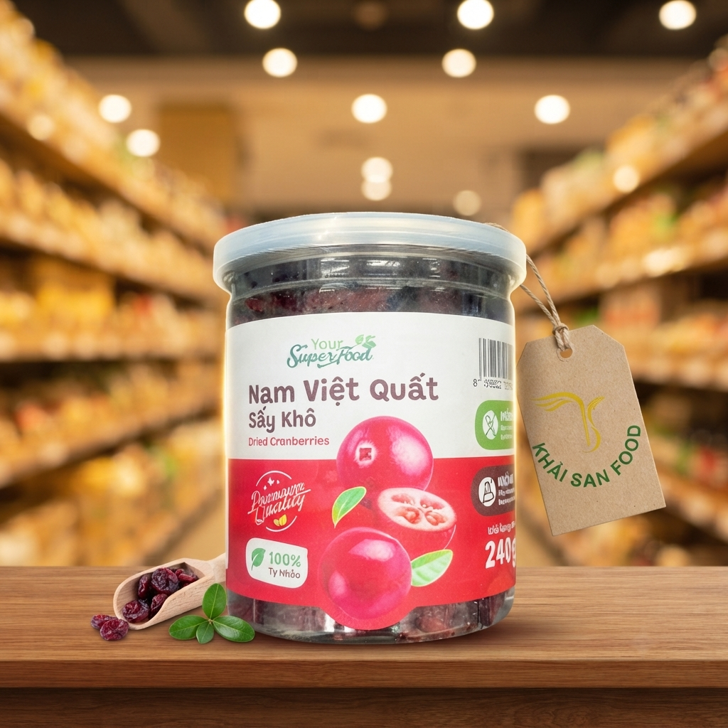 Nam Việt Quất Hủ 240G