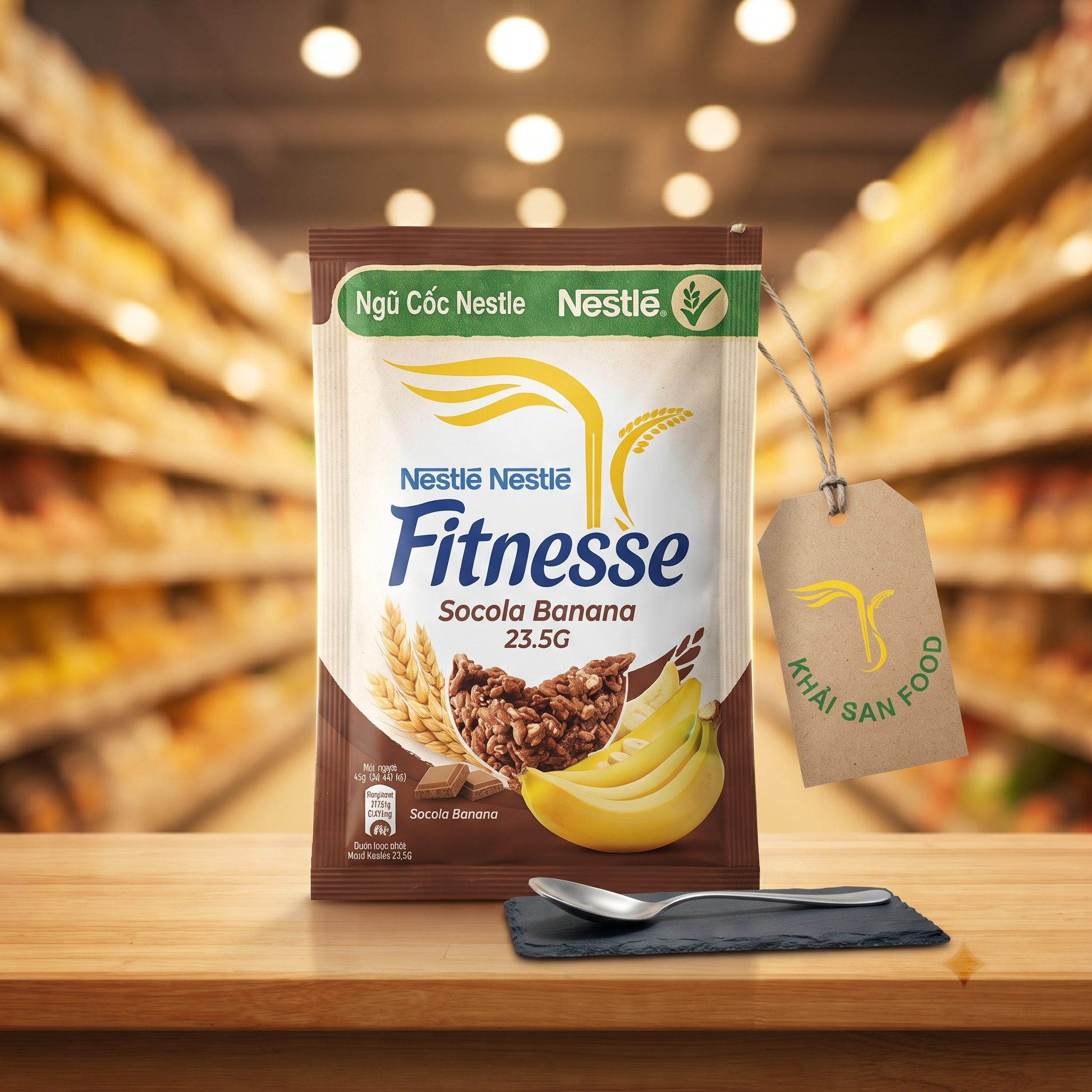 Ngũ Cốc Nestle Fitnesse Socola Banana 23.5G