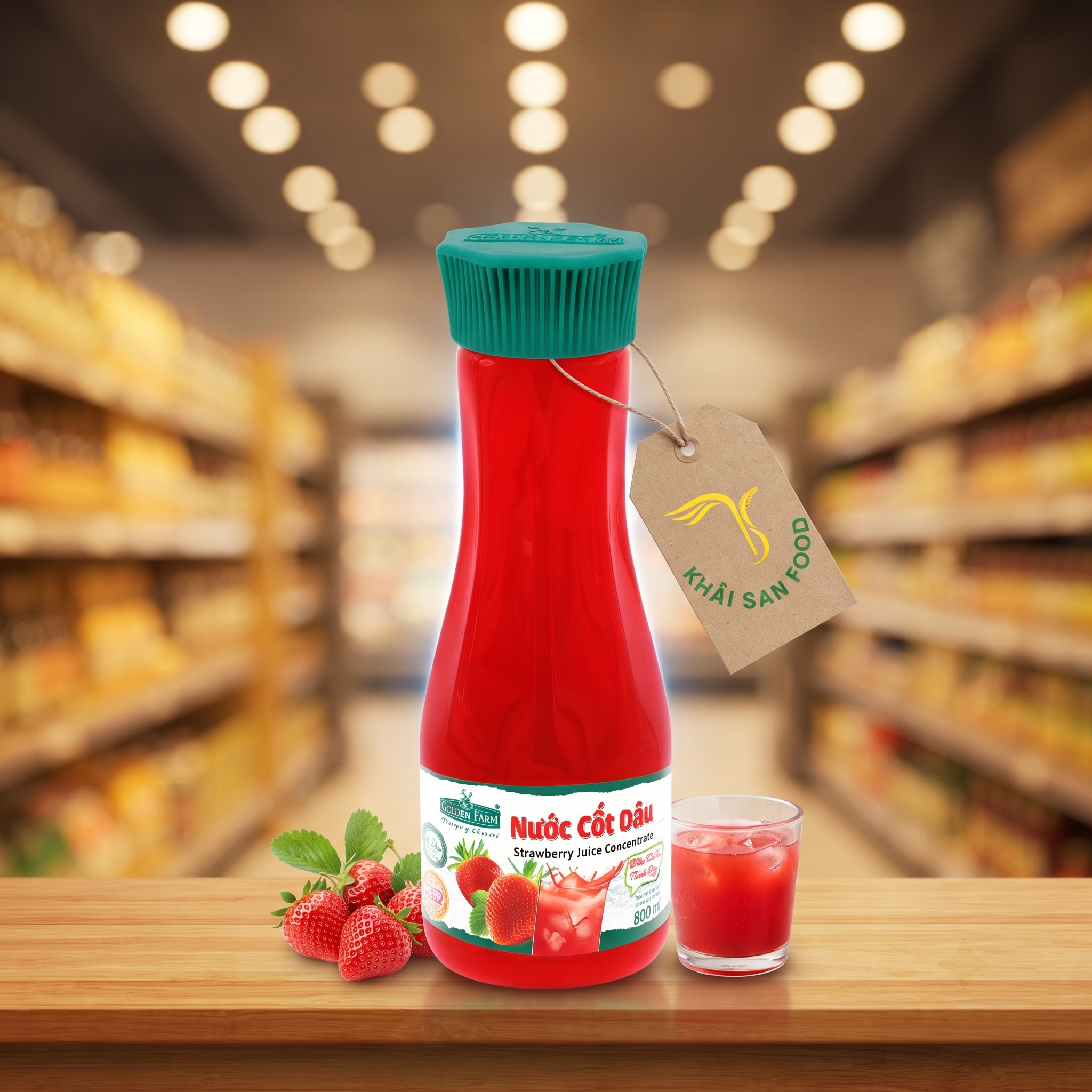 Nước Cốt Dâu 800 ml Nước Cốt Dâu 800 ml