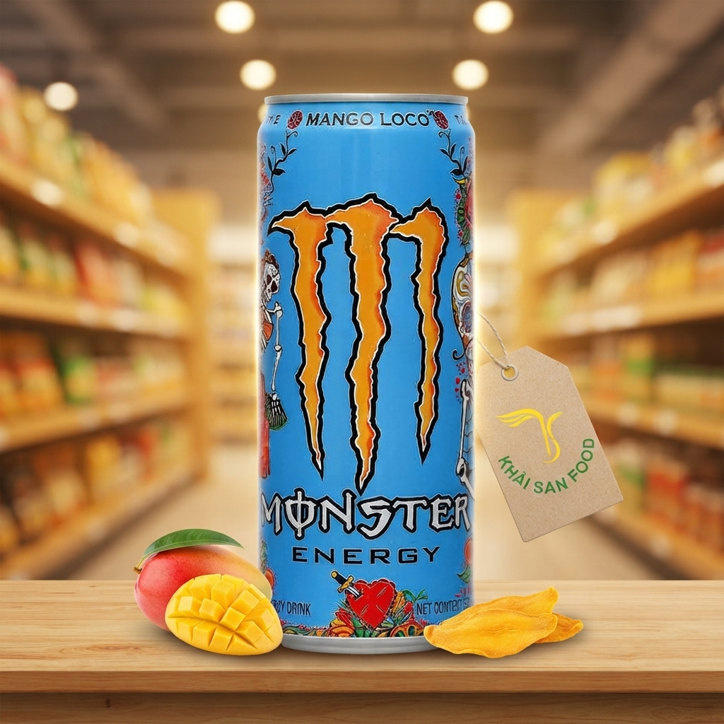 Nước Tăng Lực Monster Mango Loco 355ml