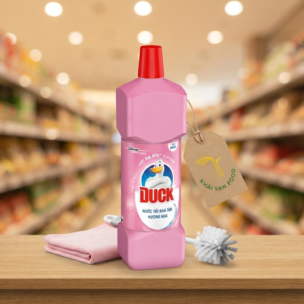 Nước Tẩy Nhà Tắm Duck Hương Hoa 900ml
