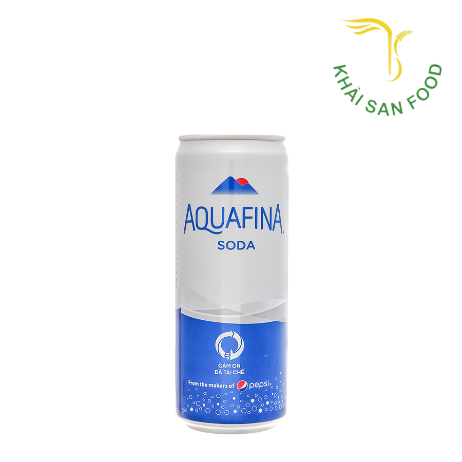 Nước Uống Có Gas Aquafina Soda Lon 320ml