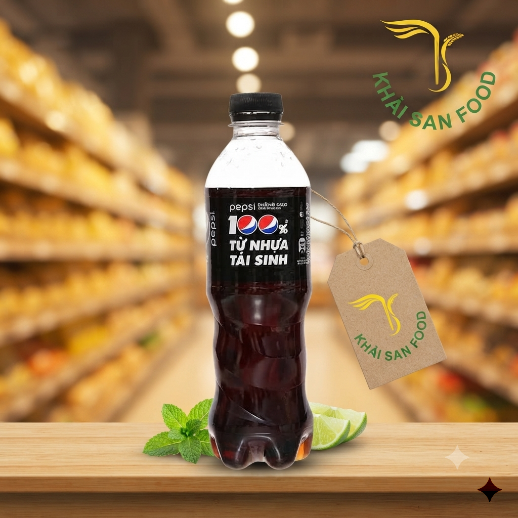 Pepsi Black Chai Nhựa 390ml