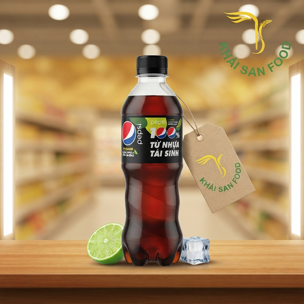 Pepsi Vị Chanh Không Calo 390ml