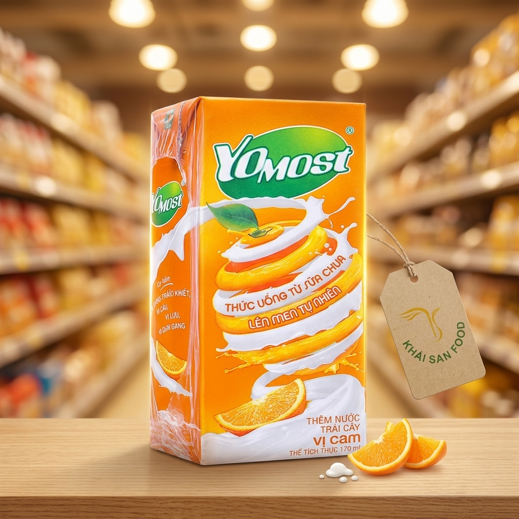 Sữa Chua Uống Yomost Cam 170ml