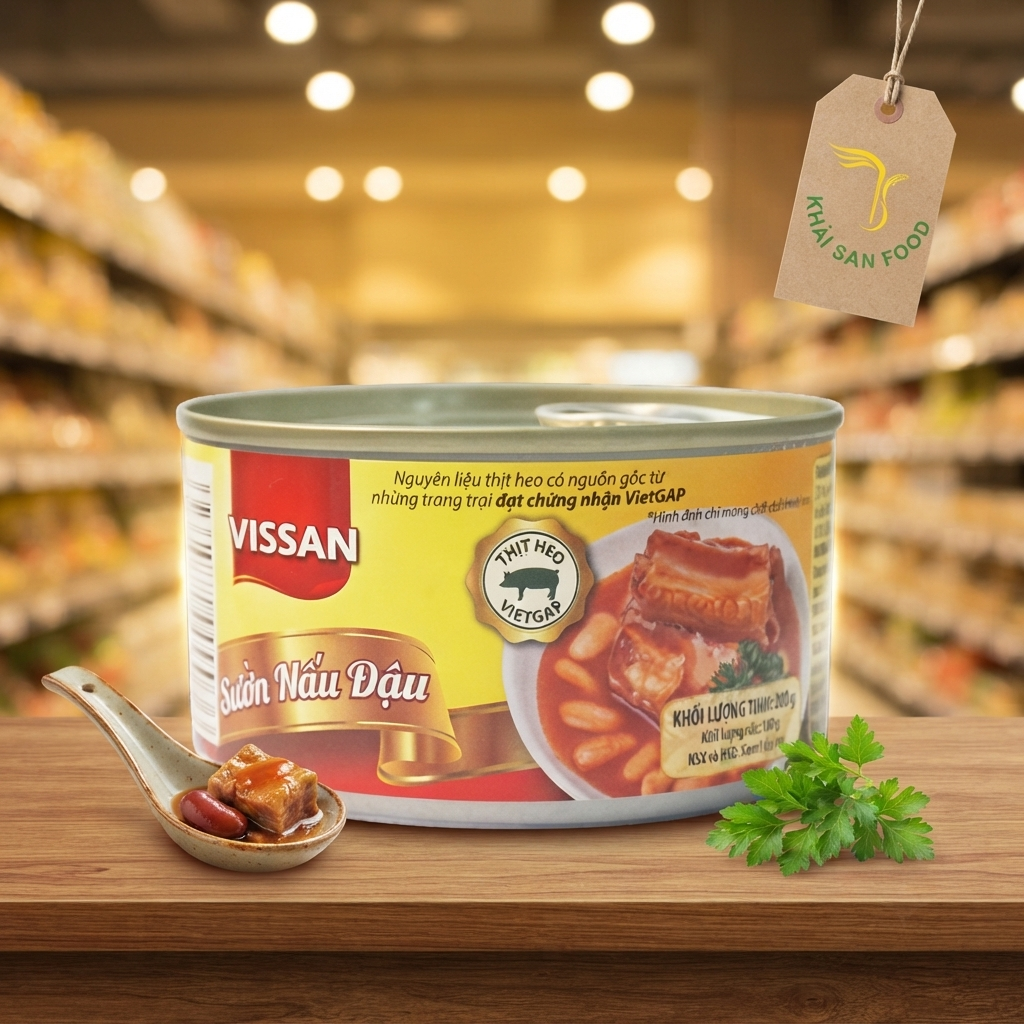 Sườn Nấu Đậu VISSAN 200g