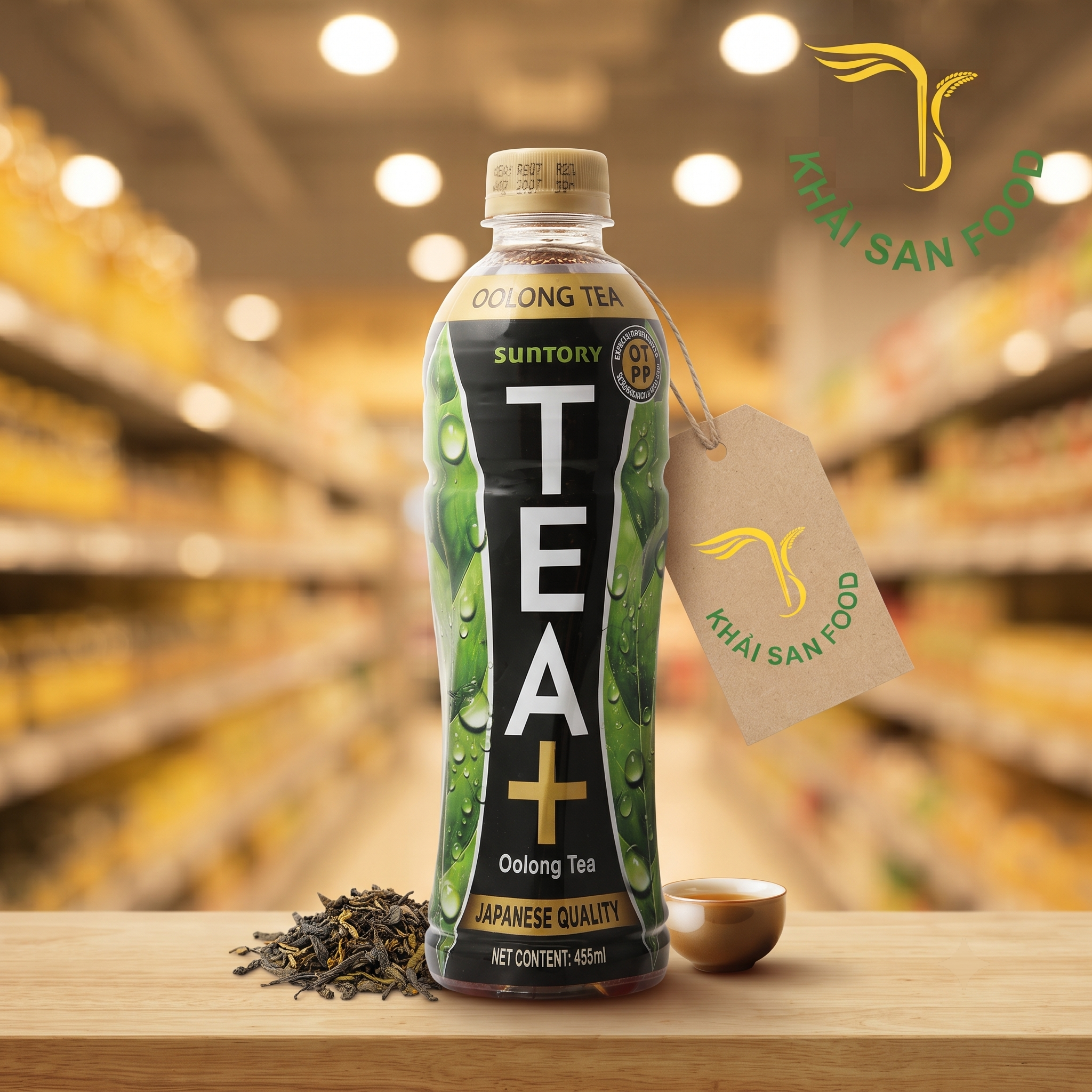 Trà Ô Long Chai Nhựa 455ml Trà Ô Long Chai Nhựa 455ml