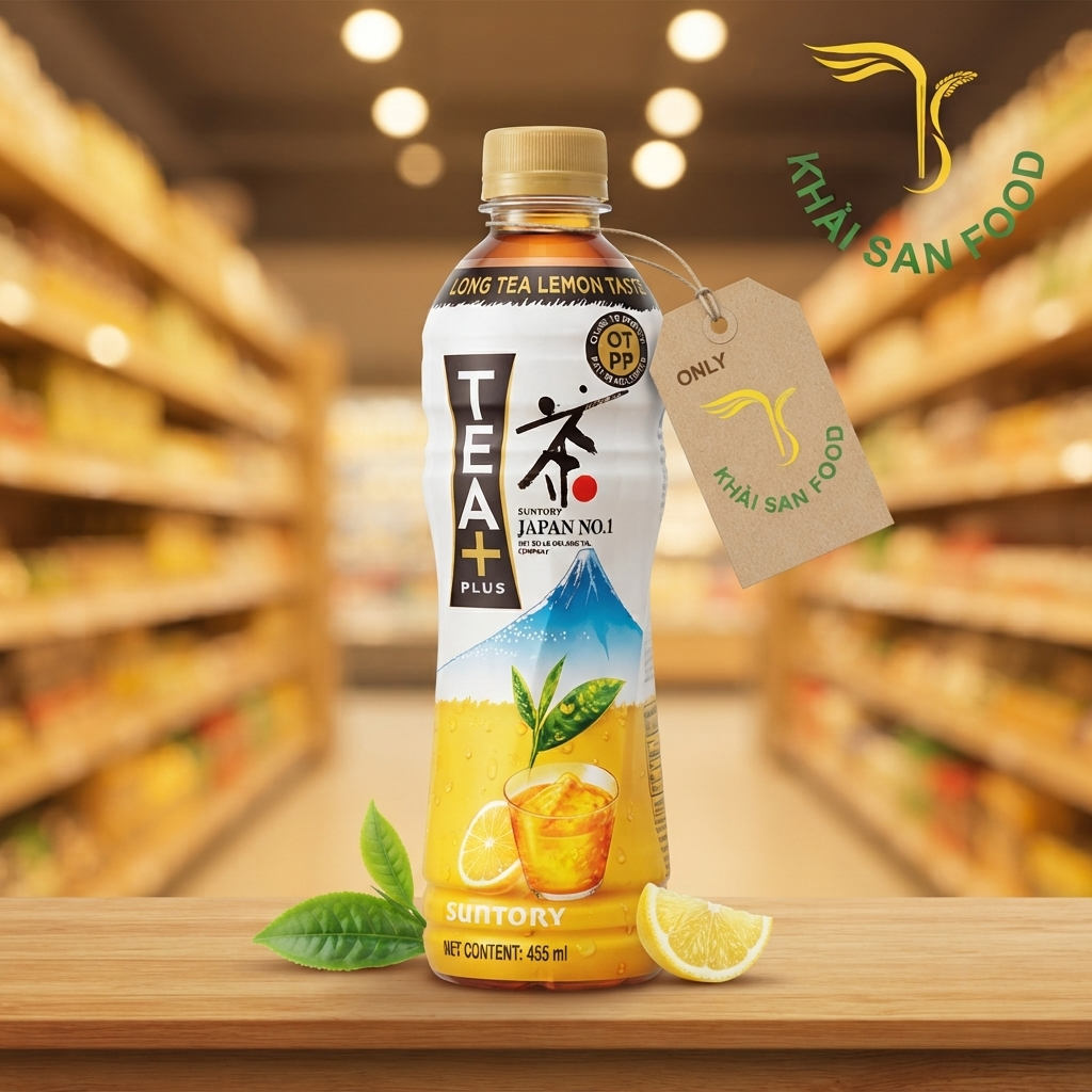 Trà Ô Long Chanh Chai Nhựa 455ml Trà Ô Long Chanh Chai Nhựa 455ml