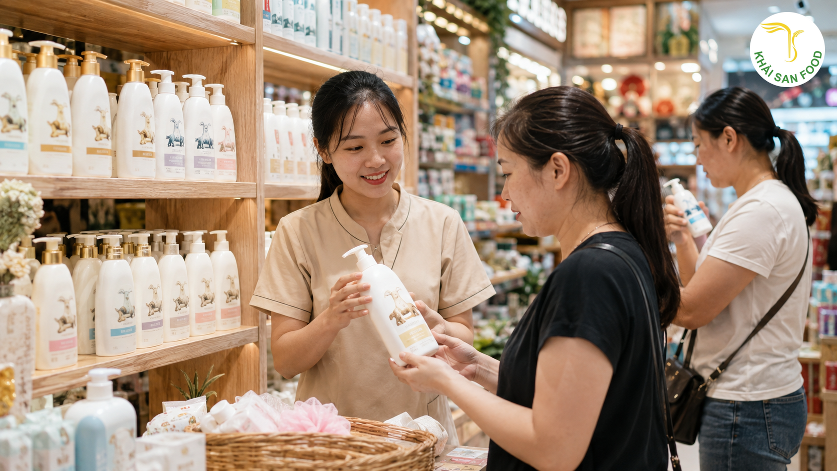 Quy trình chọn và bán sữa tắm dê dễ áp dụng tại cửa hàng