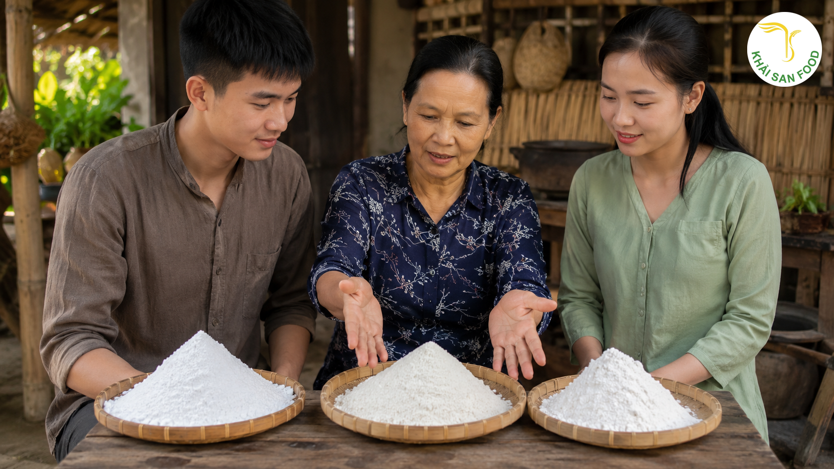 So sánh bột năng, bột mì số 8 và bột mì số 11 So sánh bột năng, bột mì số 8 và bột mì số 11