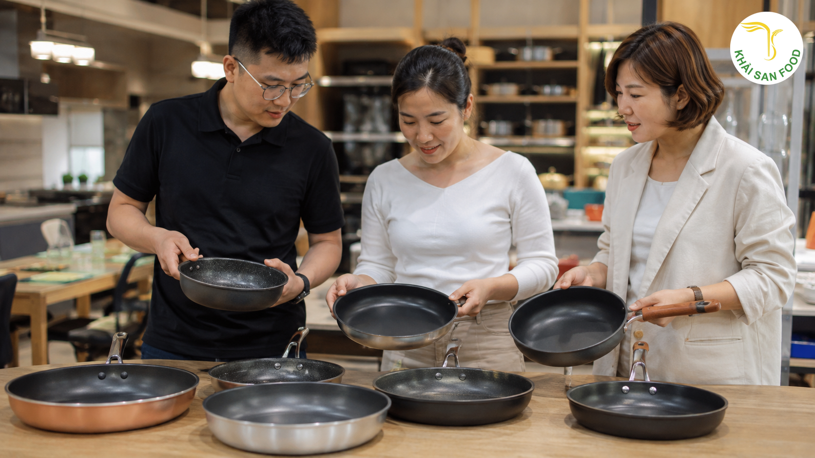 So sánh chảo chống dính theo vật liệu và phân khúc